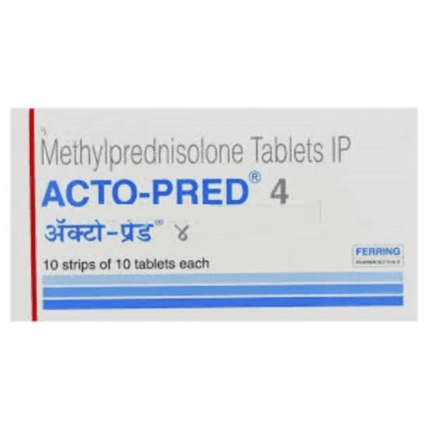 Acto Pred 4mg (Methylprednisolone)