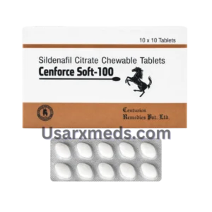 Cenforce Soft – Sildenafil 100mg Chewable Pills