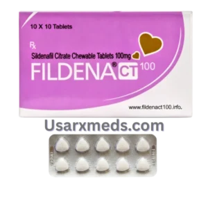 Fildena CT Sildenafil 100 mg