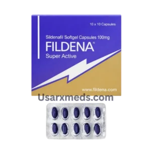Fildena Super Active -Softgel Sildenafil Capsules