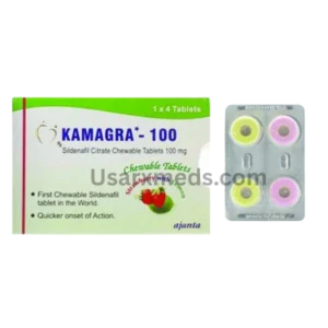Kamagra Polo Chewable 100mg (Sildenafil Citrate)