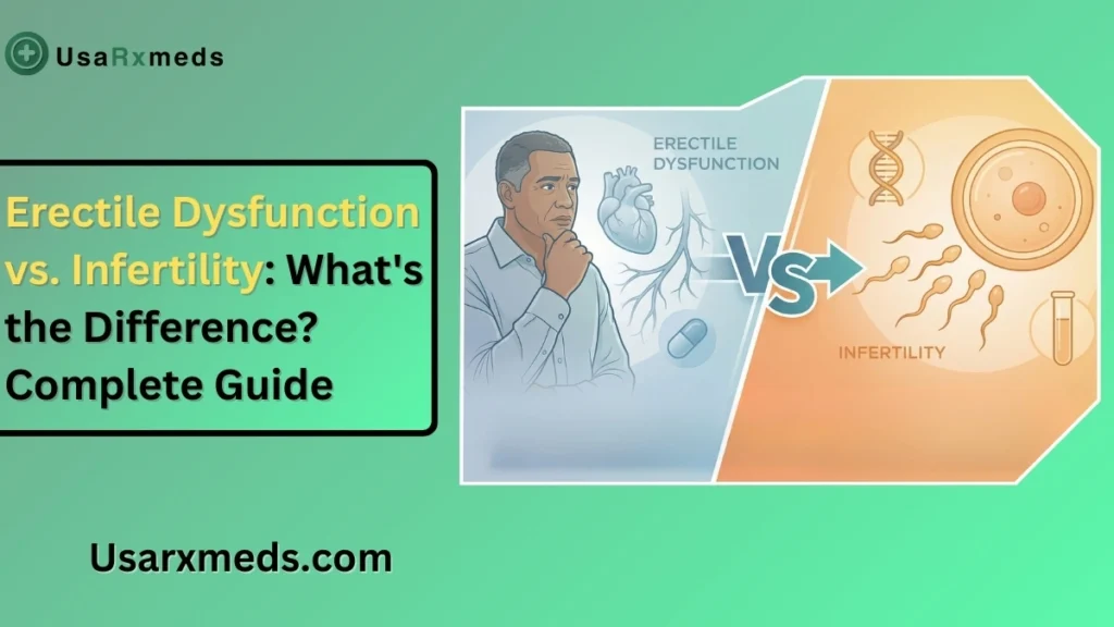 Erectile Dysfunction vs. Infertility: What’s the Difference? Complete Guide
