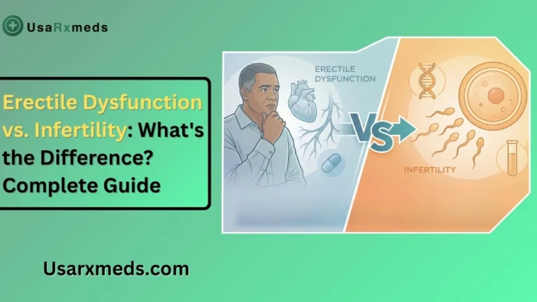 Erectile Dysfunction vs. Infertility: What’s the Difference? Complete Guide
