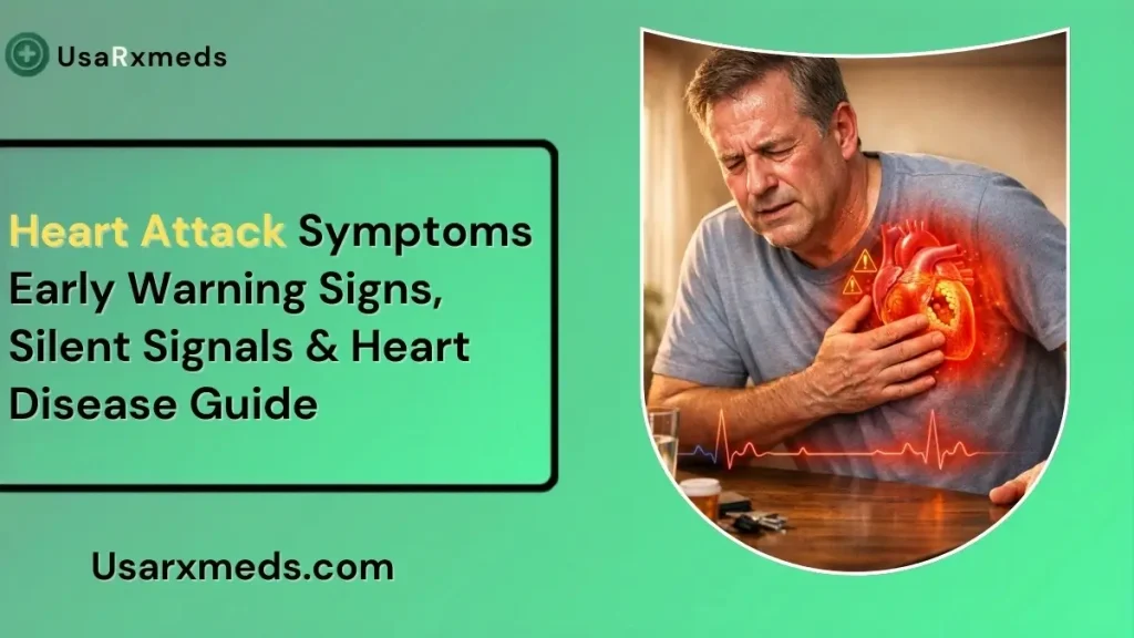 Heart Attack Symptoms: Early Warning Signs, Silent Signals & Heart Disease Guide