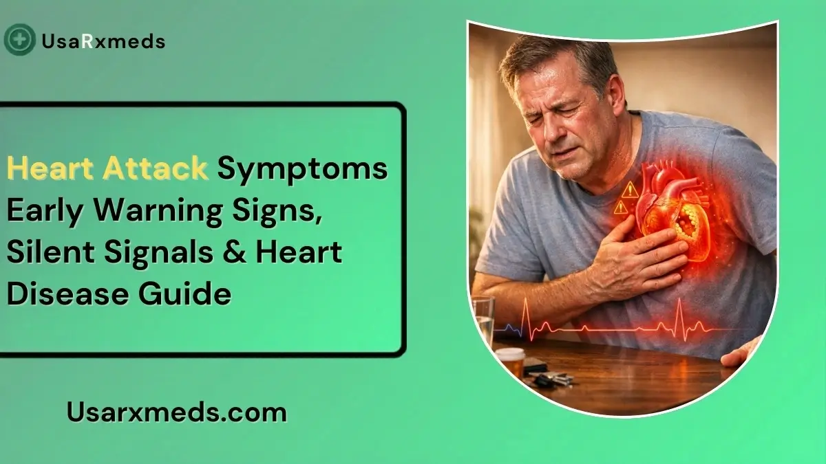 Heart Attack Symptoms: Early Warning Signs, Silent Signals & Heart Disease Guide