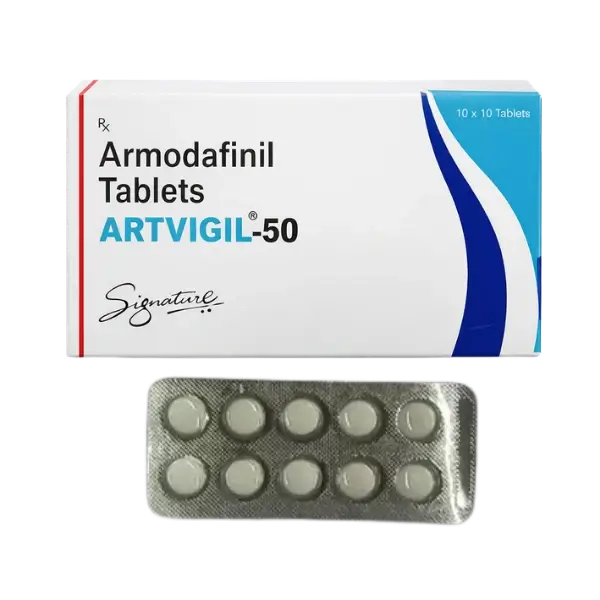Artvigil 50 Mg (Armodafinil Tablet)