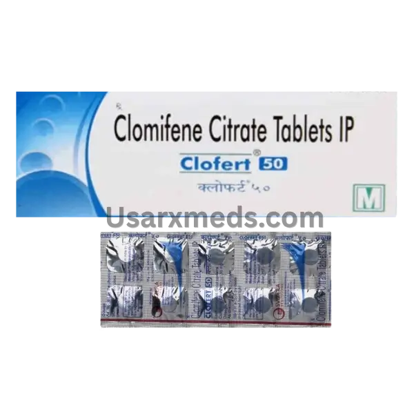 Clofert 50 Mg (Clomifene Citrate)