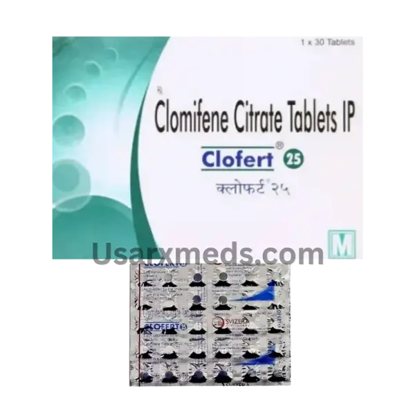 Clofi 25 mg (Clomiphene)