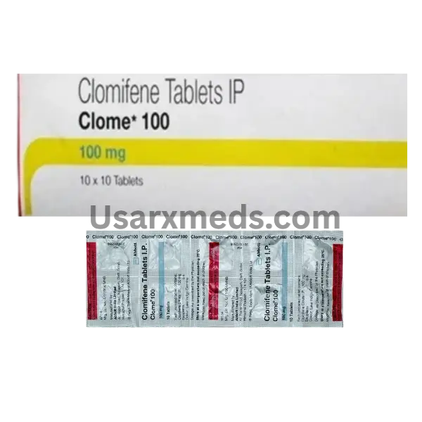 Clomifene 100 mg – Clomiphene Fertogard Tablet