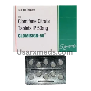 Clomisign 50 mg Tablet