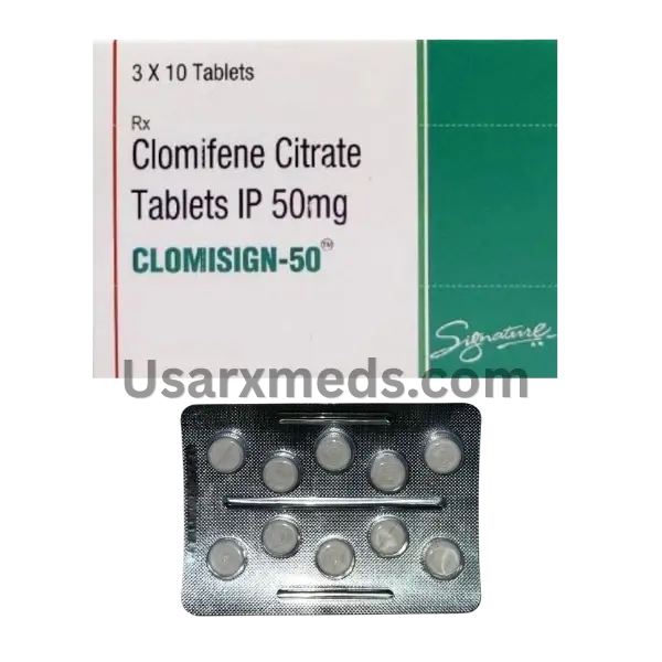 Clomisign 50 mg Tablet
