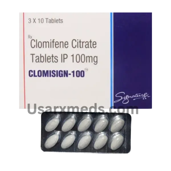 Clomisign Tablets – 100 mg Dose