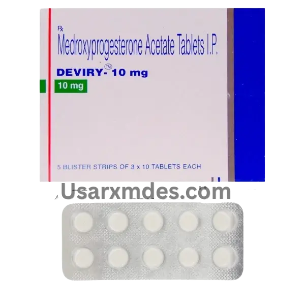Deviry 10 mg (Medroxyprogesterone)