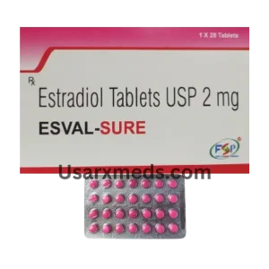 Esval-Sure 2 Mg (Estradiol)