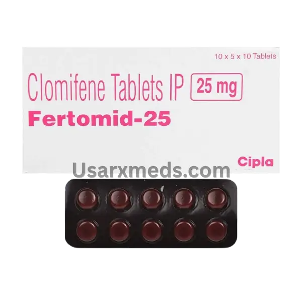 Fertomid – 25 (Clomifene Tablets IP)