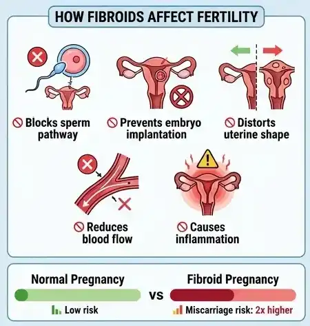 How Fibroids Affect Fertility