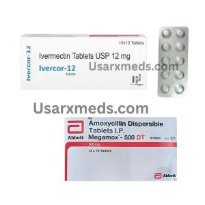 Ivermectin and Mebendazole Tablets Parasite Treatment
