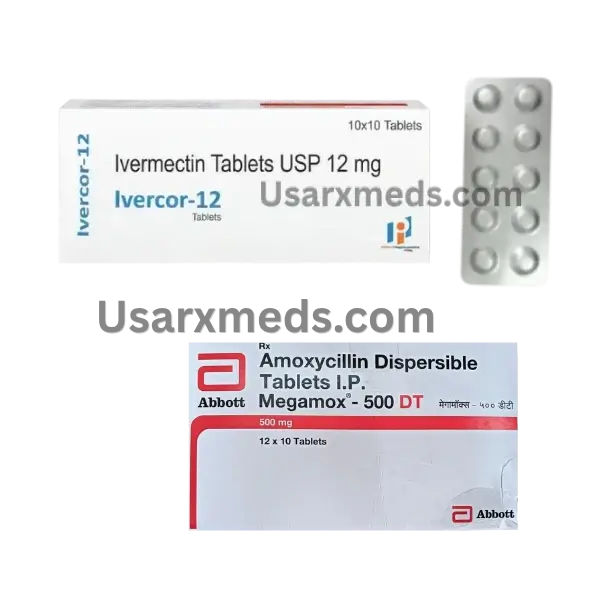 Ivermectin and Mebendazole Tablets Parasite Treatment