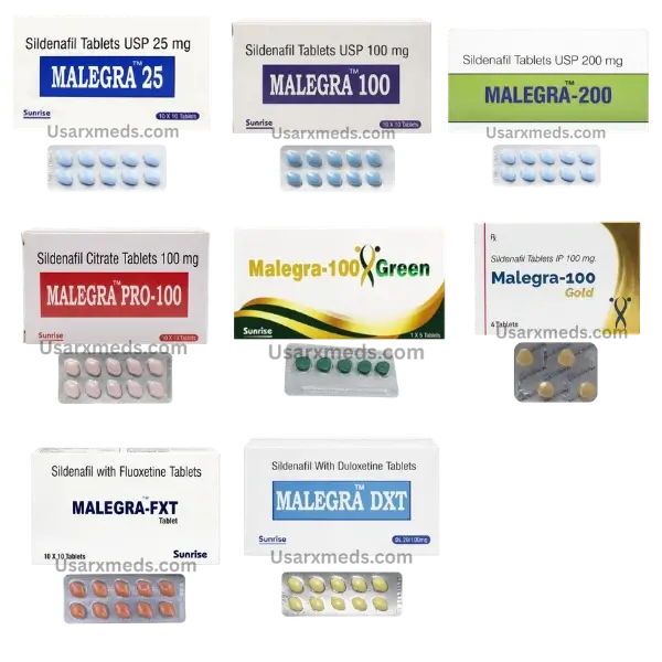 Malegra Tablets For ED & PE