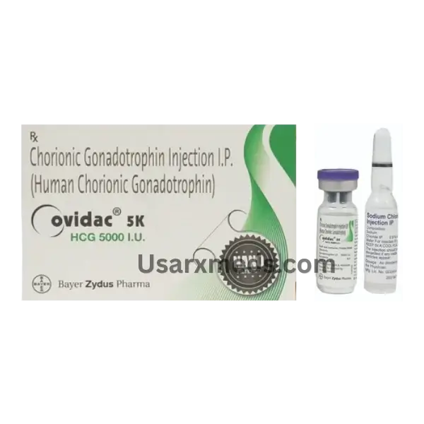 Ovidac 5K IU (Chorionic Gonadotrophin Injection)
