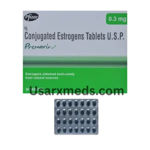 Premarin 0.30 mg – Estrogen Tablet for Menopause Relief