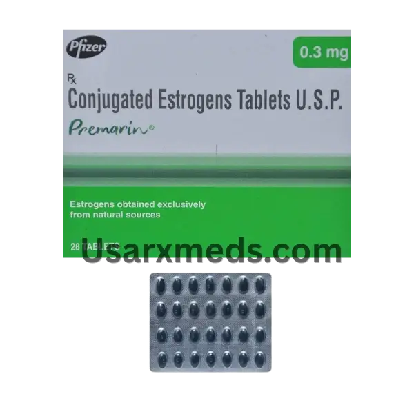 Premarin 0.30 mg – Estrogen Tablet