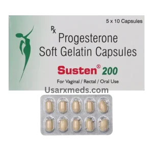 Susten 200 (Progesterone Soft Gelatin Capsules)