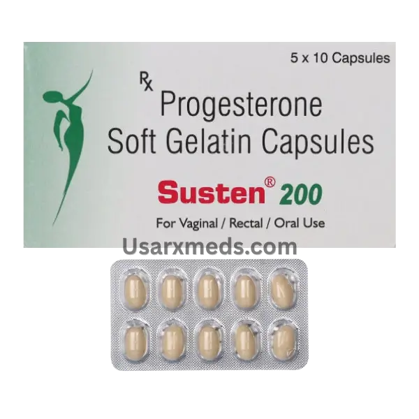 Susten 200 (Progesterone Soft Gelatin Capsules)