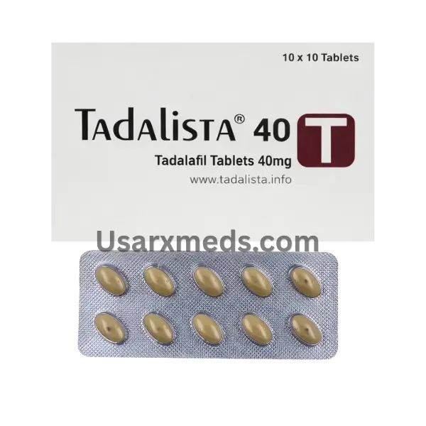 Tadalista 40 mg Tablet