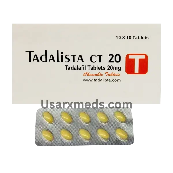 Tadalista CT 20MG – Chewable ED Medicine