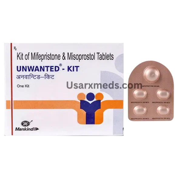 Unwanted – Kit (Mifepristone/Misoprostol)